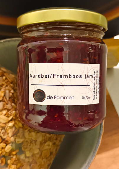 Aardbei Framboosjam